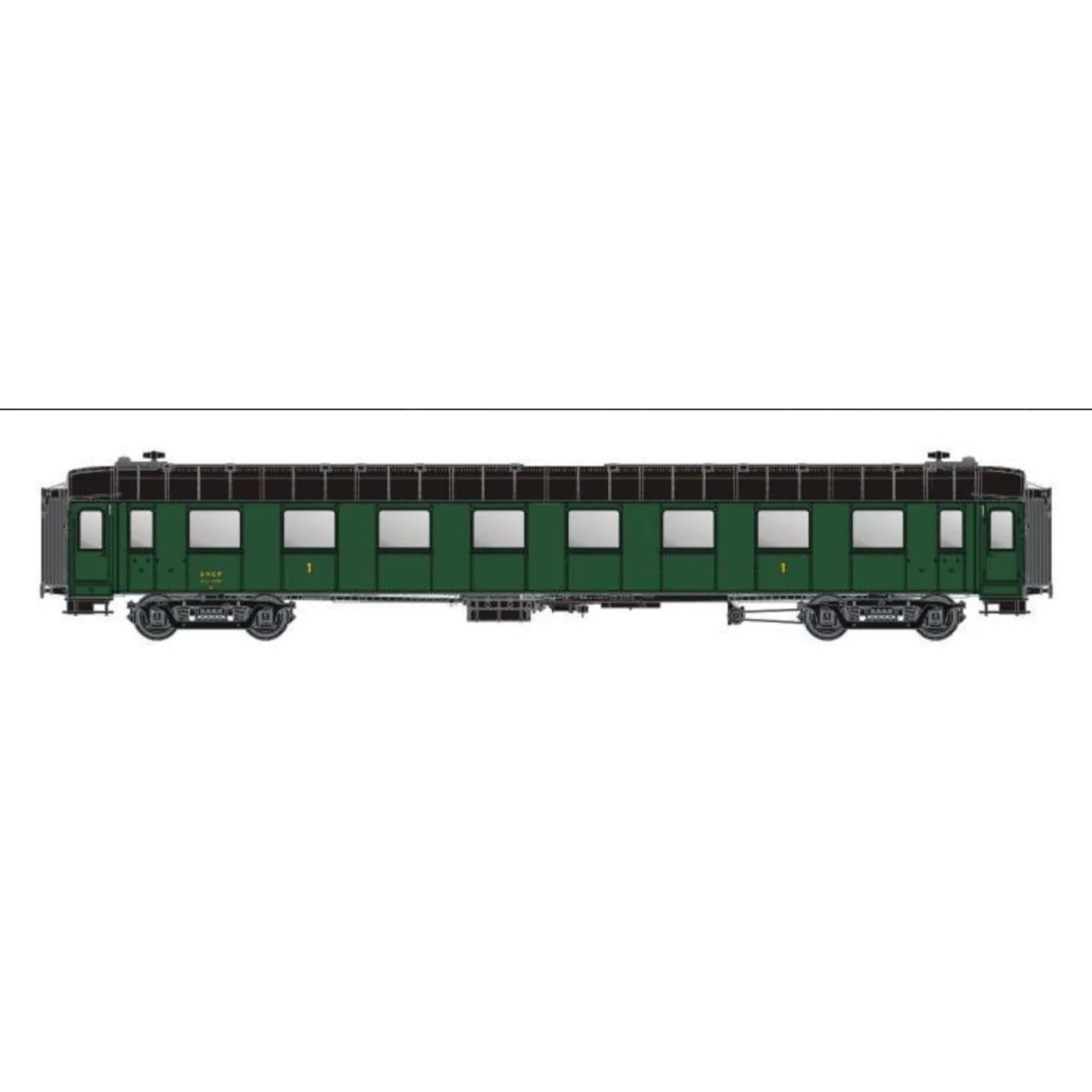 Models Word 40936 OCEM RA coaches, A8 myfi, green, southeastern reg...
