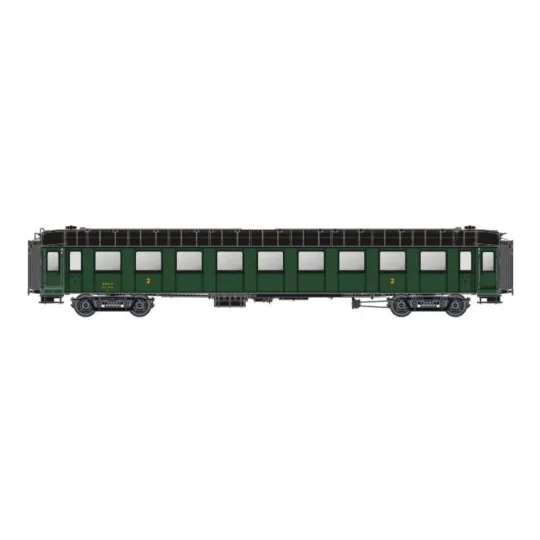 MW_40937-Models Word 40937 Voitures OCEM R.A., B9 myfi, vert, région sud-est, Marquage 1938, SNCF