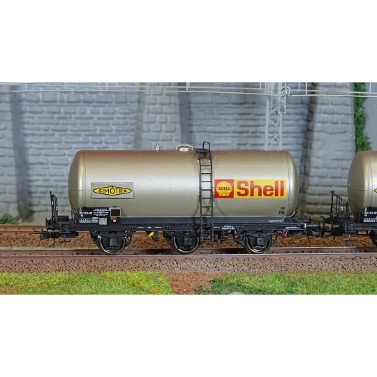 HJ6223-Jouef HJ6223 Set de 2 wagons citernes 3 essieux, Shell