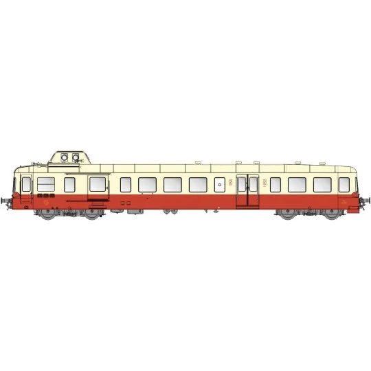 Lsm_10134-LS Models 10134 XRG 3864 Railcar, Picasso, Red/Cream, RG, 1st/2nd class, Nantes