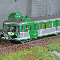 LS Models 90131S Autorail XBD 93953, Picasso, Vert/Blanc, RG, 1ère/2ème classe, CFTA, livrée TER Bretagne, digital sonore Ls mod
