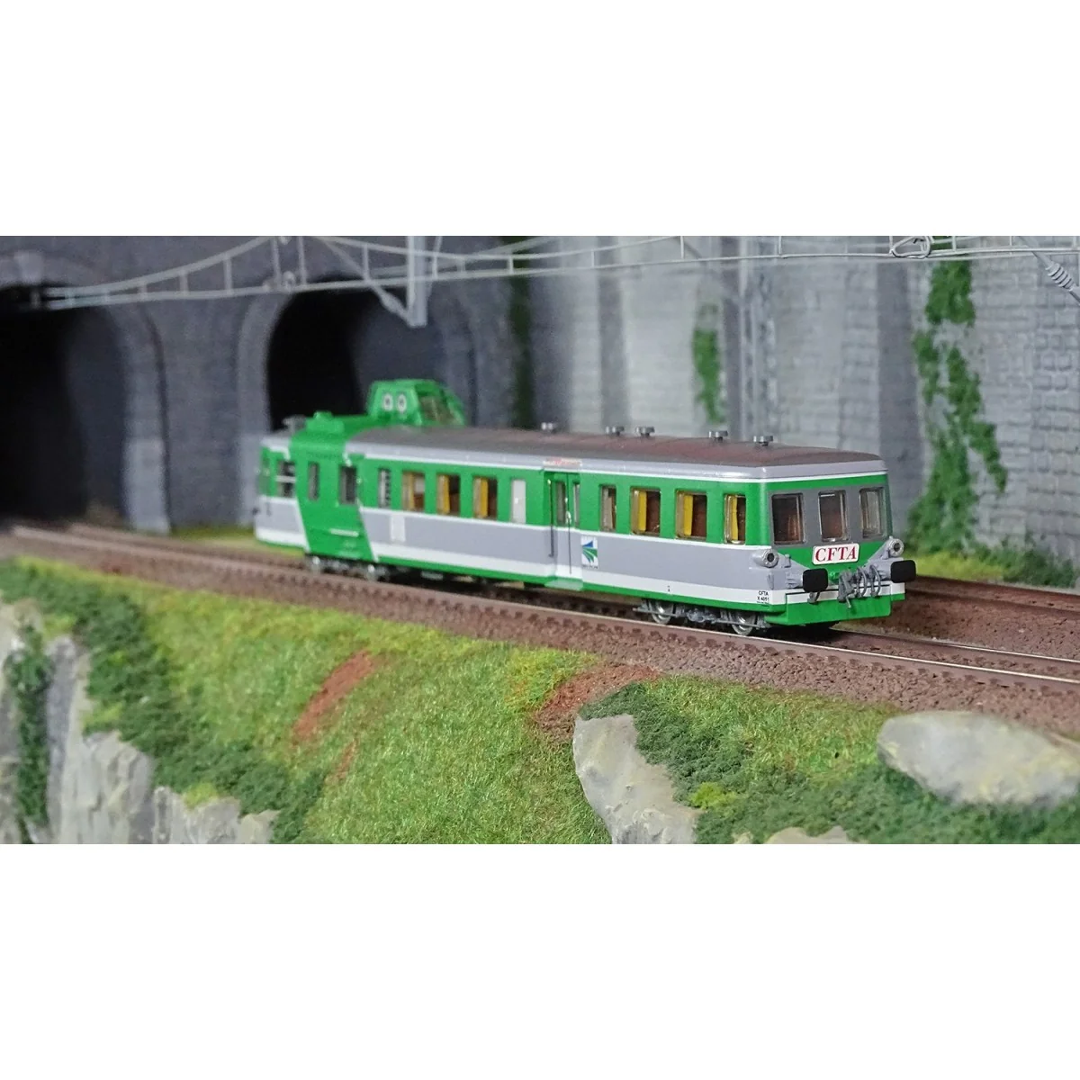 LS Models 90131S XBD 93953 Railcar, Picasso, Green/White, RG, 1st/2...