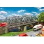Faller 120497 Model Kit, Steel Bridge, 2-lane FALLER_120497-Faller 120497 Model Kit, Steel Bridge, 2-lane