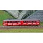 Arnold HN2605D Duewag GT6 electric railcar tram, "Coca Cola" livery... HN2605D-Arnold HN2605D Duewag GT6 electric railcar tram, "Coca Cola" livery, digital