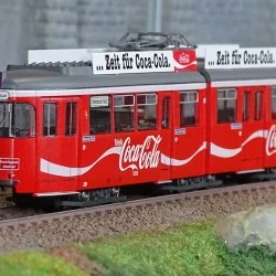 Rivarossi HR2861 Autorail Tram électrique Duewag Gt6, Heidelberger, livré Coca-Cola Rivarossi HR2861 - 1
