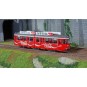 HR2861-Rivarossi HR2861 Autorail Tram électrique Duewag Gt6, Heidelberger, livré Coca-Cola