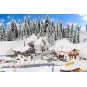 Faller 190142 Model Kit, Winter in the Mountains Promotional Set Faller_190142-Faller 190142 Model Kit, Winter in the Mountains Promotional Set