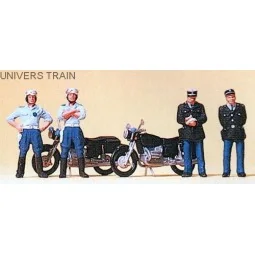 Preiser 10191 Characters, French gendarmerie - PREISER_10191