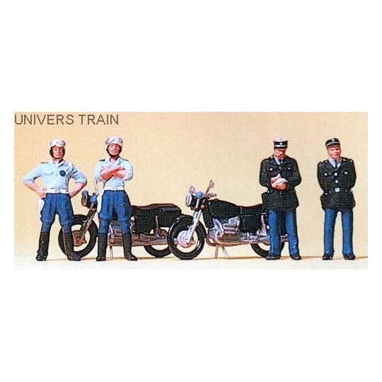 Preiser 10191 Characters, French gendarmerie - Preiser - PREISER_10191 PREISER_10191-Preiser 10191 Characters, French gendarmerie - PREISER_10191