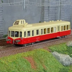 LS Models 10133S Autorail XBD 3846, Picasso, Rouge/Crème, RG, 2ème classe, Mohon, digital sonore Ls models Lsm_10133S - 1