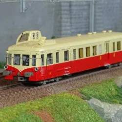 LS Models 10119 Autorail XBD 3943, Picasso, Rouge/Crème, 2ème classe, Nice Ls models Lsm_10119 - 1