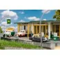 Faller 130592 Model Kit, Large BP Service Station Faller_130592-Faller 130592 Model Kit, Large BP Service Station