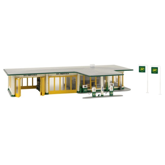 Faller_130592-Faller 130592 Maquette, grande station service BP