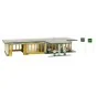 Faller_130592-Maquette, grande station service BP - Faller 130592