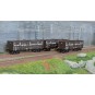 WB-852-Ree Modeles WB852 Set de 3 wagons TP Tombereau, SNCF, Haut Clamecy