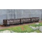 WB-852-Ree Modeles WB852 Set of 3 tipper wagons, SNCF, Haut Clamecy