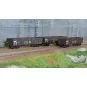 Ree Modeles WB854 Set of 3 Construction Wagons, Dump Truck, SNCF, SGW WB-854-Ree Modeles WB854 Set of 3 Construction Wagons, Dump Truck, SNCF, SGW
