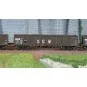 Ree Modeles WB854 Set of 3 Construction Wagons, Dump Truck, SNCF, SGW WB-854-Ree Modeles WB854 Set of 3 Construction Wagons, Dump Truck, SNCF, SGW
