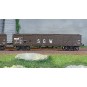 WB-854-Ree Modeles WB854 Set de 3 wagons TP Tombereau, SNCF, SGW