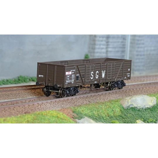 WB-853-Ree Modeles WB853 Wagon TP Tombereau, SNCF, SGW