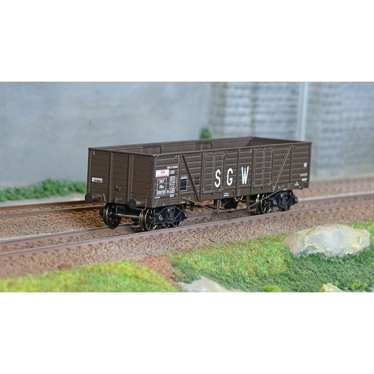 Ree Modeles WB853 Tipper Wagon, SNCF, SGW - WB-853