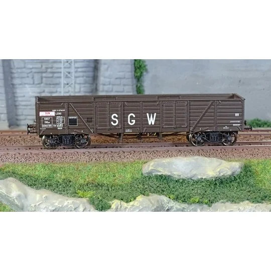 Ree Modeles WB853 Tipper Wagon, SNCF, SGW WB-853-Ree Modeles WB853 Tipper Wagon, SNCF, SGW