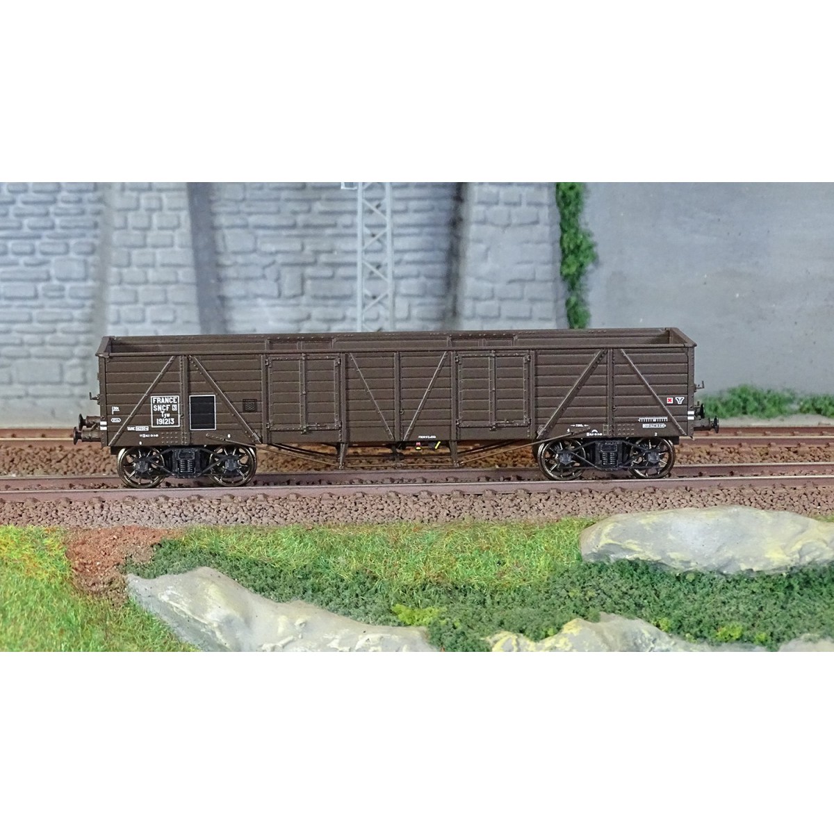 Ree Modeles WB855 Tipper Wagon, SNCF - WB-855