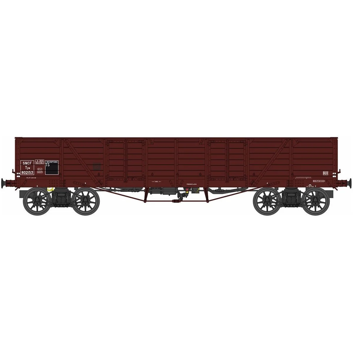 Ree Modeles WB856 SNCF Dump Truck