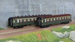 Models Word 40906 Set de 2 voiture OCEM PL, A8myfi + A5Dmyi, Feu de fin de convoi Models World MW_40906 - 1