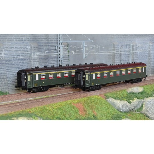 MW_40906-Models Word 40906 Set of 2 OCEM PL cars, A8myfi + A5Dmyi, End-of-convoy lights