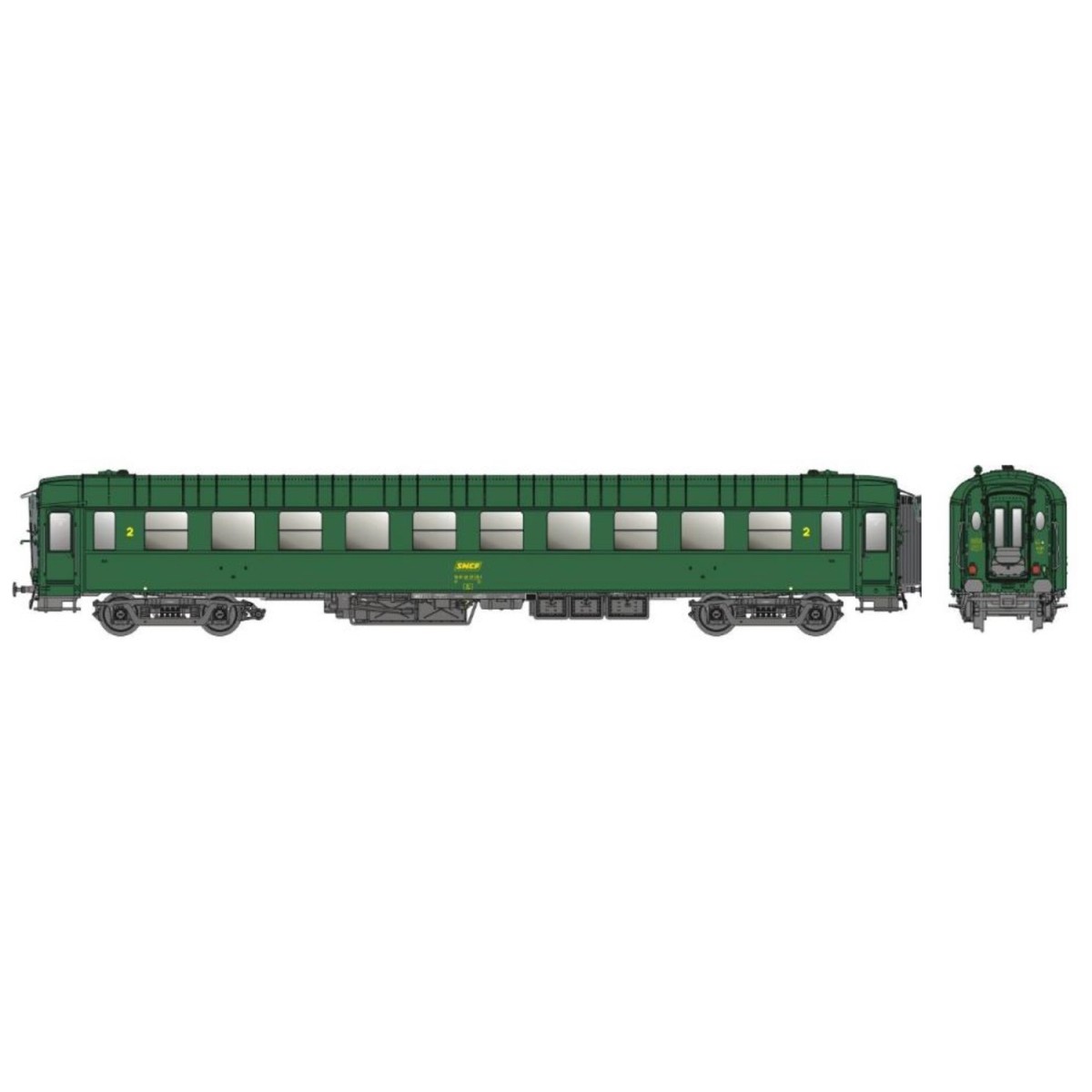 Models Word 40939 Voiture OCEM PL, B10, UIC, Feu de fin de convoi Models World MW_40939 - 4