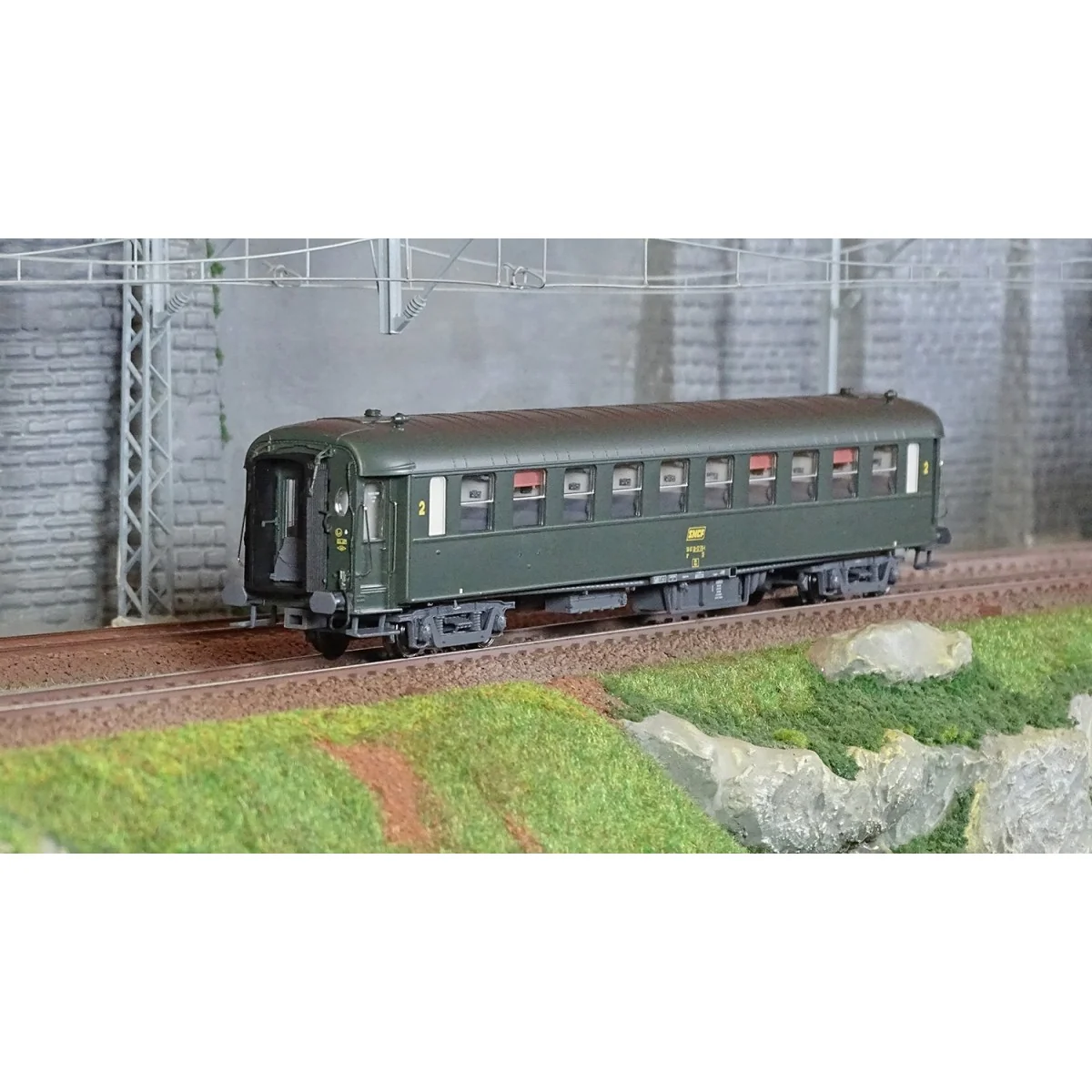 Models Word 40939 Voiture OCEM PL, B10, UIC, Feu de fin de convoi Models World MW_40939 - 1 Models Word 40939 Voiture OCEM PL, B10, UIC, Feu de fin de convoi Models World MW_40939 - 1