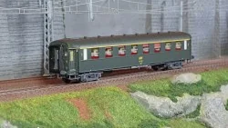 Models Word 40942 Voiture OCEM PL, A8, Verte, UIC Models World MW_40942 - 1