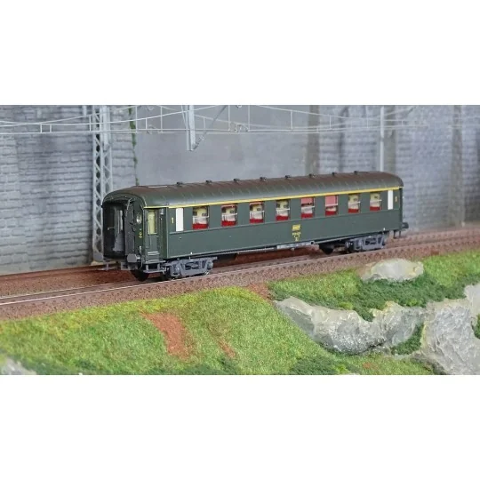 MW_40942-Models Word 40942 Voiture OCEM PL, A8, Verte, UIC