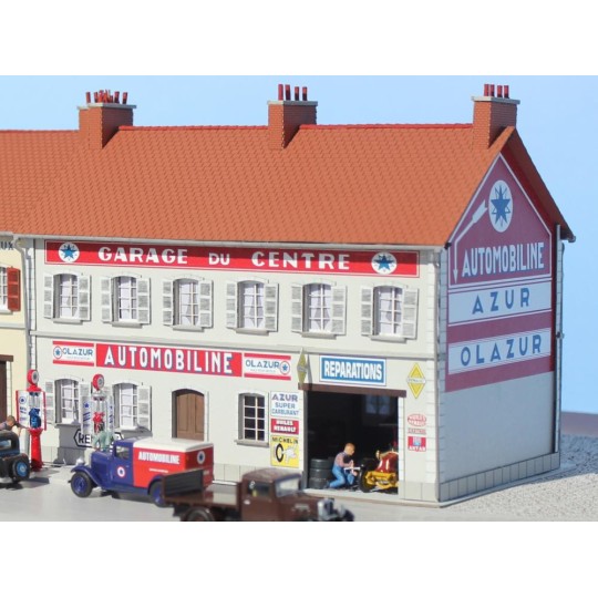 Sai_050-Sai 050 Garage du Centre Automobiline - Renault and repair shop, 1930s