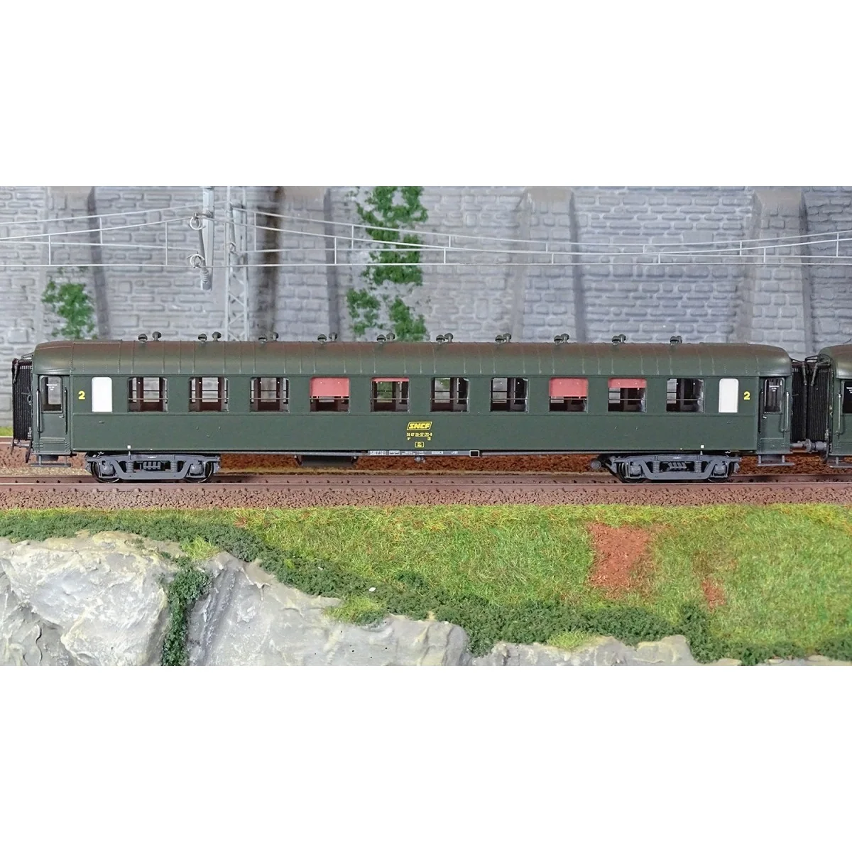 Models Word 40943 Set de 3 voitures OCEM PL, A8 + 2x B10, Verte, UIC Models World MW_40943 - 2