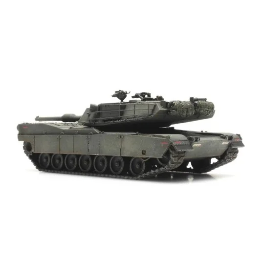 Arti_6870138-Artitec 6870138 Char Abrams M1 vers, transport ferroviaire