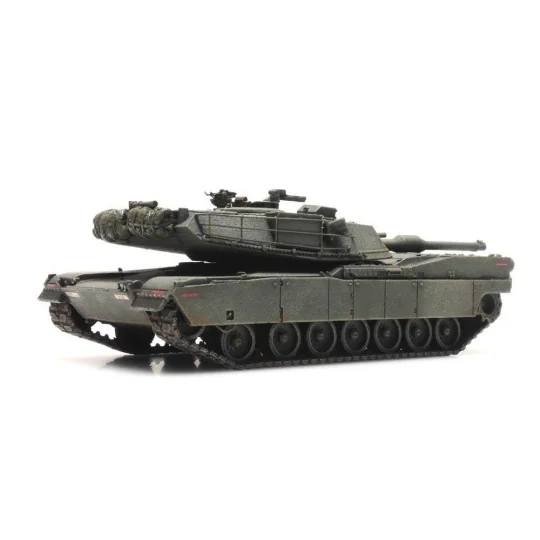 Arti_6870138-Artitec 6870138 Char Abrams M1 vers, transport ferroviaire