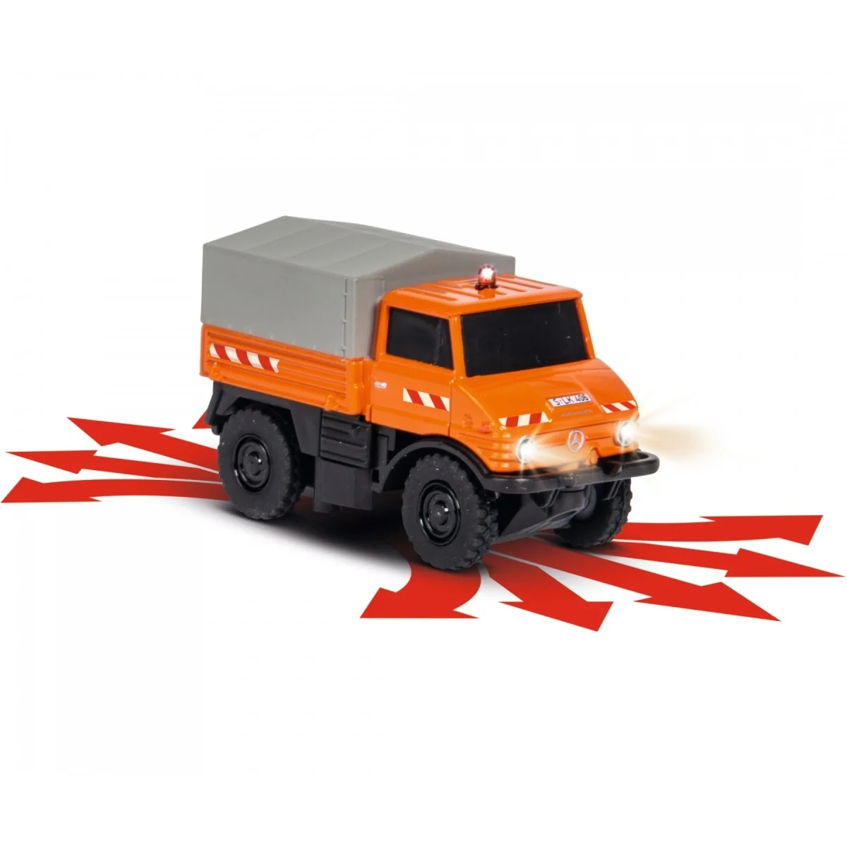 Mercedes Unimog U406 municipal 2.4GHz RTR 1/87 Carson - 500504125