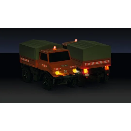 500504125-Mercedes Unimog U406 communal 2.4GHz RTR 1/87 Carson