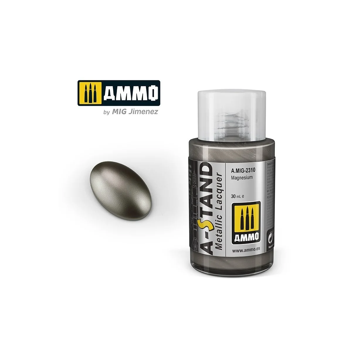 Peinture A-STAND Magnésium 30ml Mig AMMO - MIG Jimenez A.MIG-2310 - 1 Peinture A-STAND Magnésium 30ml Mig AMMO - MIG Jimenez A.MIG-2310 - 1