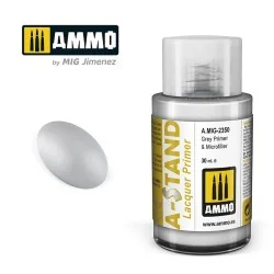 A-STAND Paint Primer and Microfiller Grey 30ml Mig