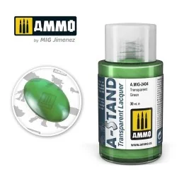 A-STAND Transparent Green Paint 30ml Mig