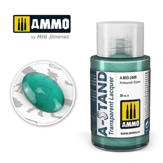 A.MIG-2406-A-STAND Paint for Armored Glass 30ml Mig