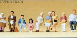Preiser 10385 Figures, for the bus and train - Preiser - PREISER_10385