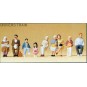 Preiser 10385 Figures, for the bus and train - Preiser - PREISER_10385 PREISER_10385-Preiser 10385 Figures, for the bus and train - PREISER_10385