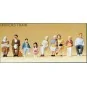 Preiser 10385 Figures, for the bus and train - PREISER_10385 PREISER_10385-Preiser 10385 Figures, for the bus and train - PREISER_10385