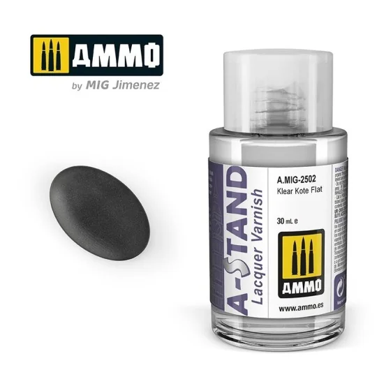 A.MIG-2502-Paint A-STAND Varnish Klear Kote Mat 30ml Mig - A.MIG-2502