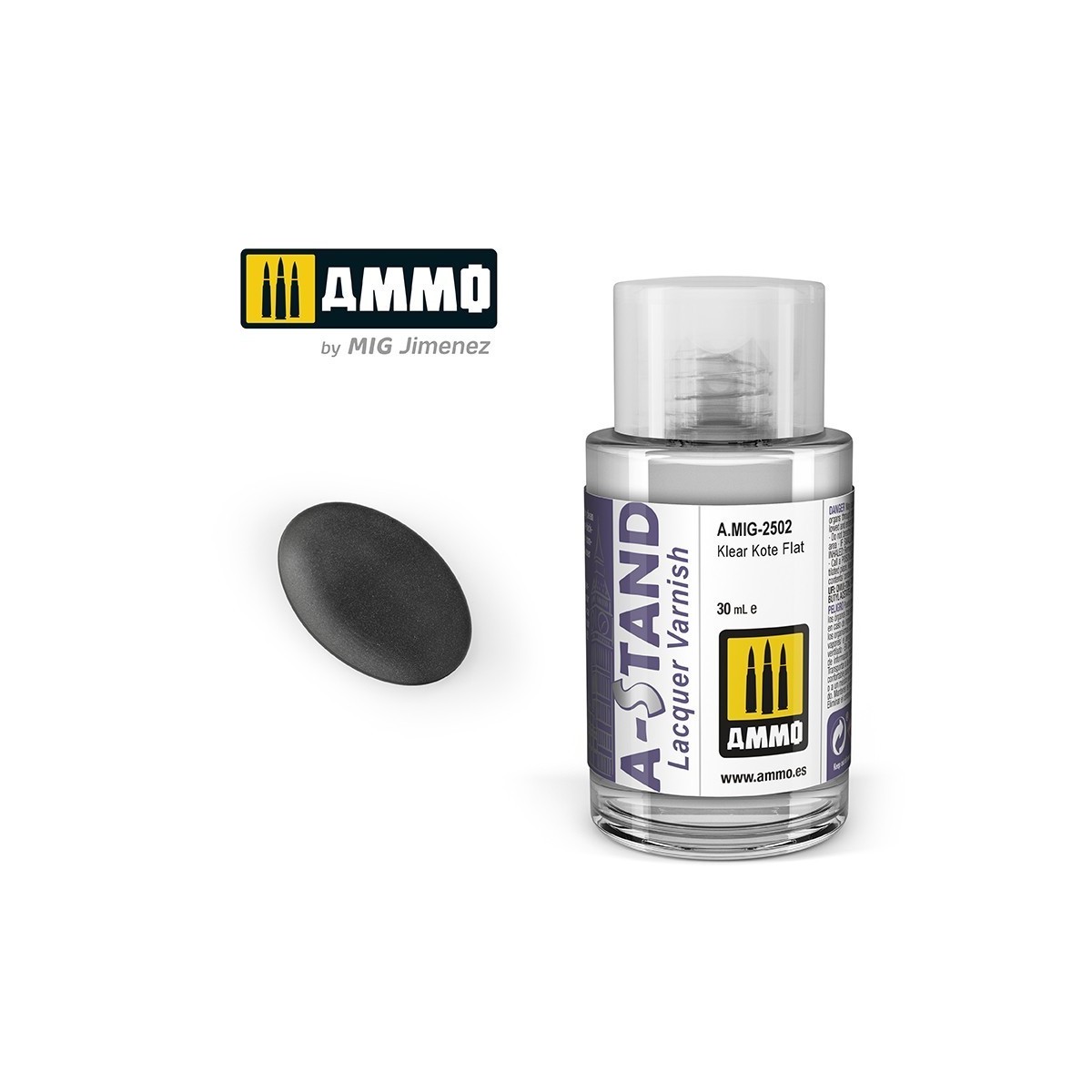 A-STAND Paint Klear Kote Matt Varnish 30ml Mig - A.MIG-2502