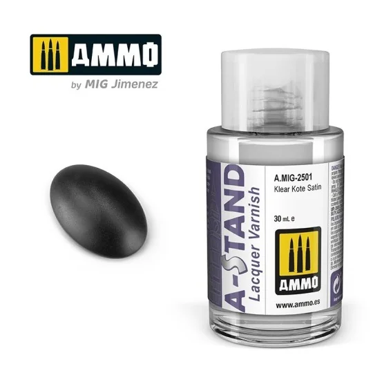 A.MIG-2501-Peinture A-STAND Vernis Klear Kote Satin 30ml Mig - A.MIG-2501